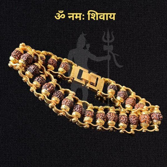 Golden Bliss Rudra Bracelet