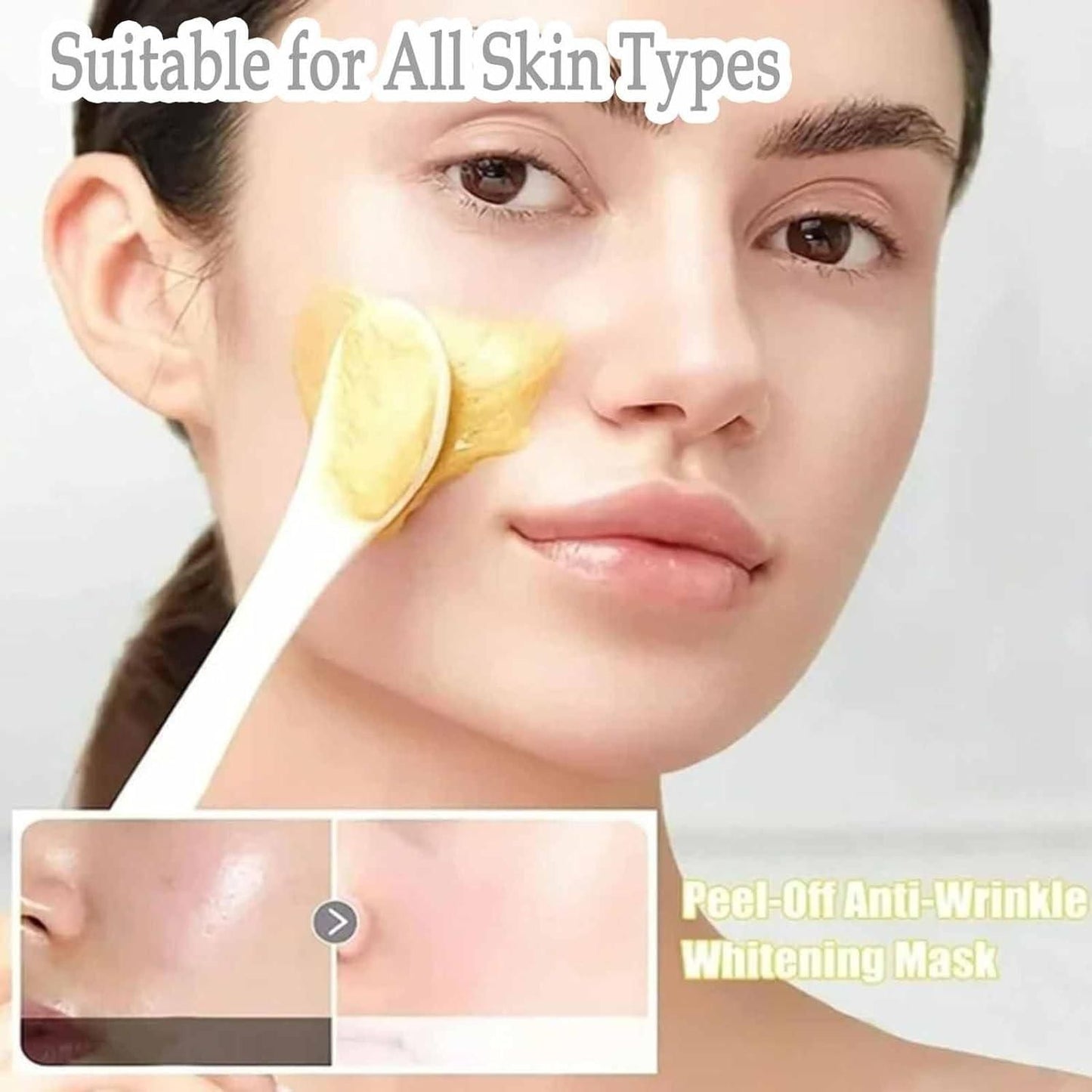 Luxurious Gold Peel off Mask  (Pack of 2)